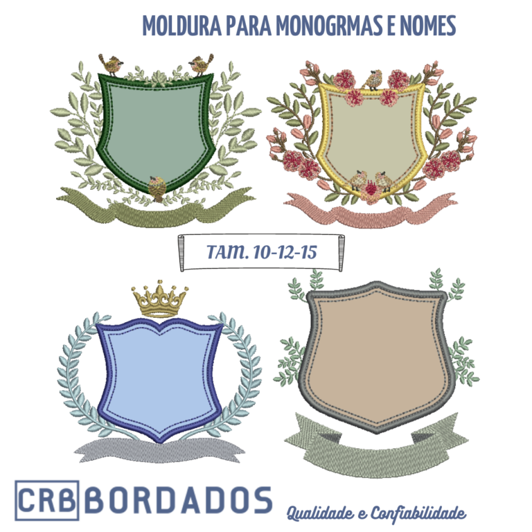 Matrizes De Bordado Molduras Shop Bazar E Cia