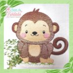 Matriz de Bordado - Macaquinho