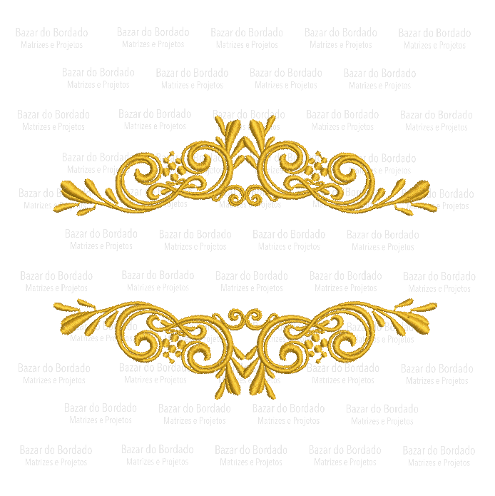 04-ARABESCO Matriz de Bordado - Arabesco 4 - Imagem 1