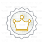 Matriz de Bordado - Coroa 6 - Image 2