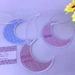 Matriz de Bordado - Meia Lua Tag/Chaveiro - Imagem 2