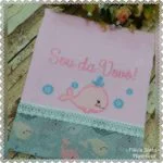 Matrizes de Bordados - Baleia