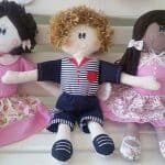 Projeto na Bordadeira - Kit Bonecos - Imagem 2
