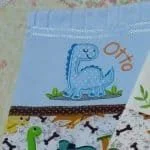 Matrizes de Bordado - Dinossauro Aplique - Imagem 2