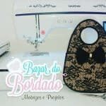 Projeto na Bordadeira- Lixeira com Laço - Image 2