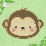 Matriz de Bordado - Carinha Macaquinho - Image 2