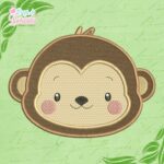 Matriz de Bordado - Carinha Macaquinho