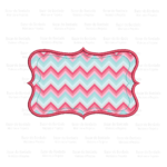 Matriz de Bordado - Moldura Aplique 2 - Image 2