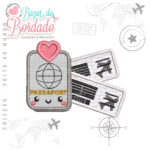 Matriz de Bordado - Passaporte - Imagem 2