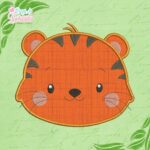 Matriz de Bordado - Carinha Tigre