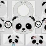 Matriz de Bordado - Coleção Panda Baby - Imagem 2