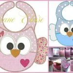 Projeto na Bordadeira- Babador Coruja - Image 2