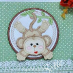 Matrizes de Bordado 3D - Macaquinho e Macaquinha