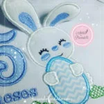 Matrizes de Bordado 3D - Coelhos - Image 2