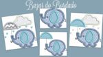 Matriz de Bordado - Elefantes