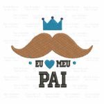 Matriz de Bordado - Eu Amo Meu Pai - Image 2