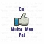 Matriz de Bordado - Eu Curto Muito Meu Pai - Image 2