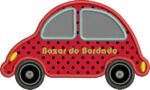 Matriz de Bordado Carrinho Aplique -100% gratuito – Download Imediato