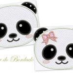 Matrizes de Bordado - Aplique Panda - Imagem 2
