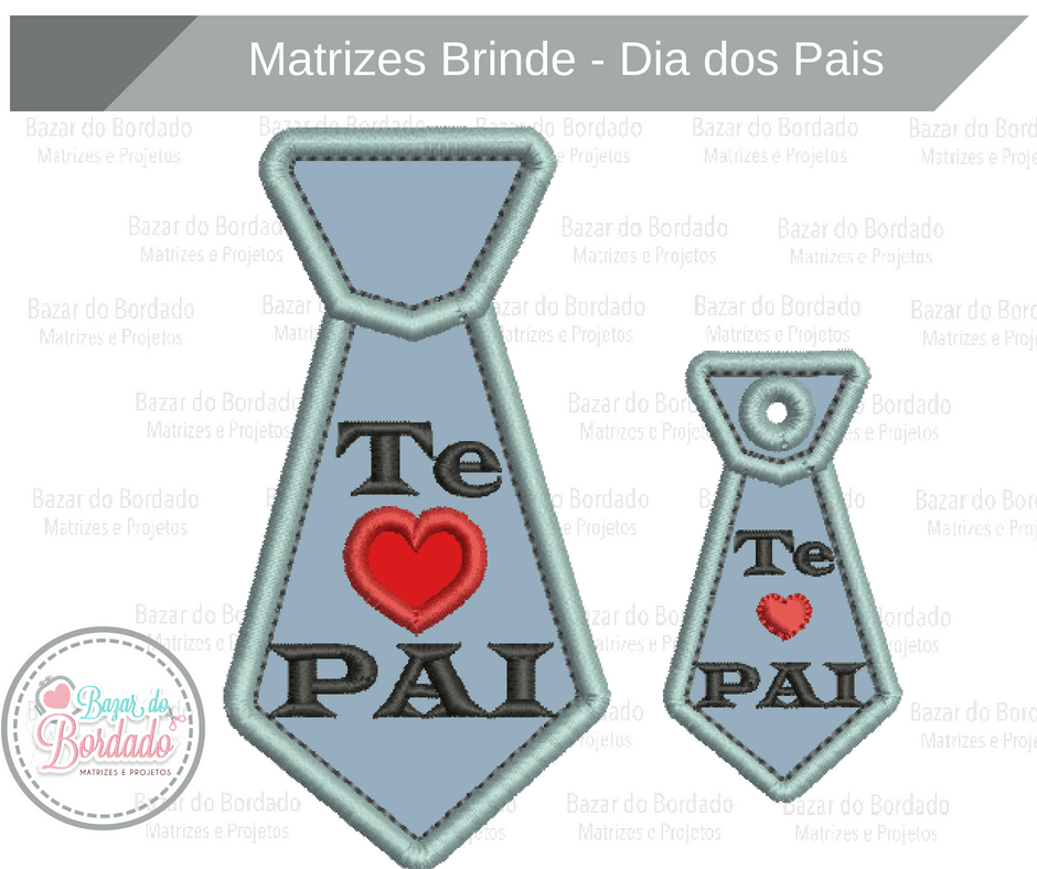 Matrizes de Bordado Dia dos PAIS -100% gratuito – Download Imediato - Imagem 1