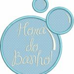 Matrizes de Bordado - Hora do Banho Aplique - Imagem 2