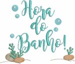 Matrizes de Bordado - Hora do Banho