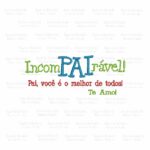 Matriz de Bordado - IncomPAIrável