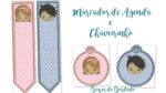 Projeto na Bordadeira- Marcador e Chaveiro Infantil