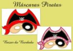 Matriz de Bordado - Máscaras Piratas