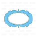 Matriz de Bordado - Moldura Aplique Bordadoleta - Imagem 2