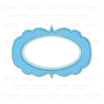 Matriz de Bordado - Moldura Aplique Bordadoleta