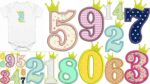 Matrizes de Bordado - Numerais com Coroa