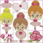 Matrizes de Bordado - Bailarinas - Image 2