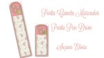 Projeto na Bordadeira -Porta Caneta e Pen Drive -100% gratuito – Download Imediato