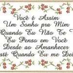 Projeto na Bordadeira - Almofada Você é Assim... - Imagem 2