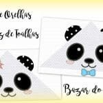 Projeto na Bordadeira - Aplique e Orelhas Panda - Image 2