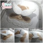 Matriz de Bordado 3D - Urso Anjo - 100% gratuito – Download Imediato