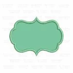 Matriz de Bordado - Moldura em Aplique 3 - Imagem 2