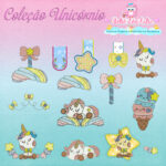 Matrizes de Bordado - Coleção Unicórnio