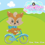 Matrizes de Bordado - Coleção Bichinhos na Bicicleta - Image 7