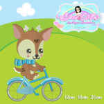 Matrizes de Bordado - Coleção Bichinhos na Bicicleta - Image 9