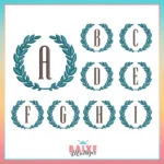 Matriz de Bordado - Monograma Ramos - BM