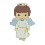 Matriz de Bordado - Kit 4 Anjinhos Cute - ANGEL003 - Imagem 2