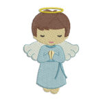 Matriz de Bordado - Kit 4 Anjinhos Cute - ANGEL003 - Imagem 3