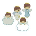 Matriz de Bordado - Kit 4 Anjinhos Cute - ANGEL003