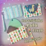 Matrizes de Bordado - Carteirinha Lulu