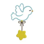 Matriz de Bordado - Kit 10 Matrizes para Batizado - Image 7