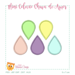 Matrizes de Bordado e Projetos na Bordadeira - Mini Coleção Chuva de Amor - Imagem 7