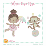 Matrizes de Bordado e Projetos na Bordadeira - COMBO Coleções Circo - Imagem 69