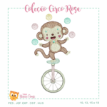 Matrizes de Bordado e Projetos na Bordadeira - COMBO Coleções Circo - Imagem 68